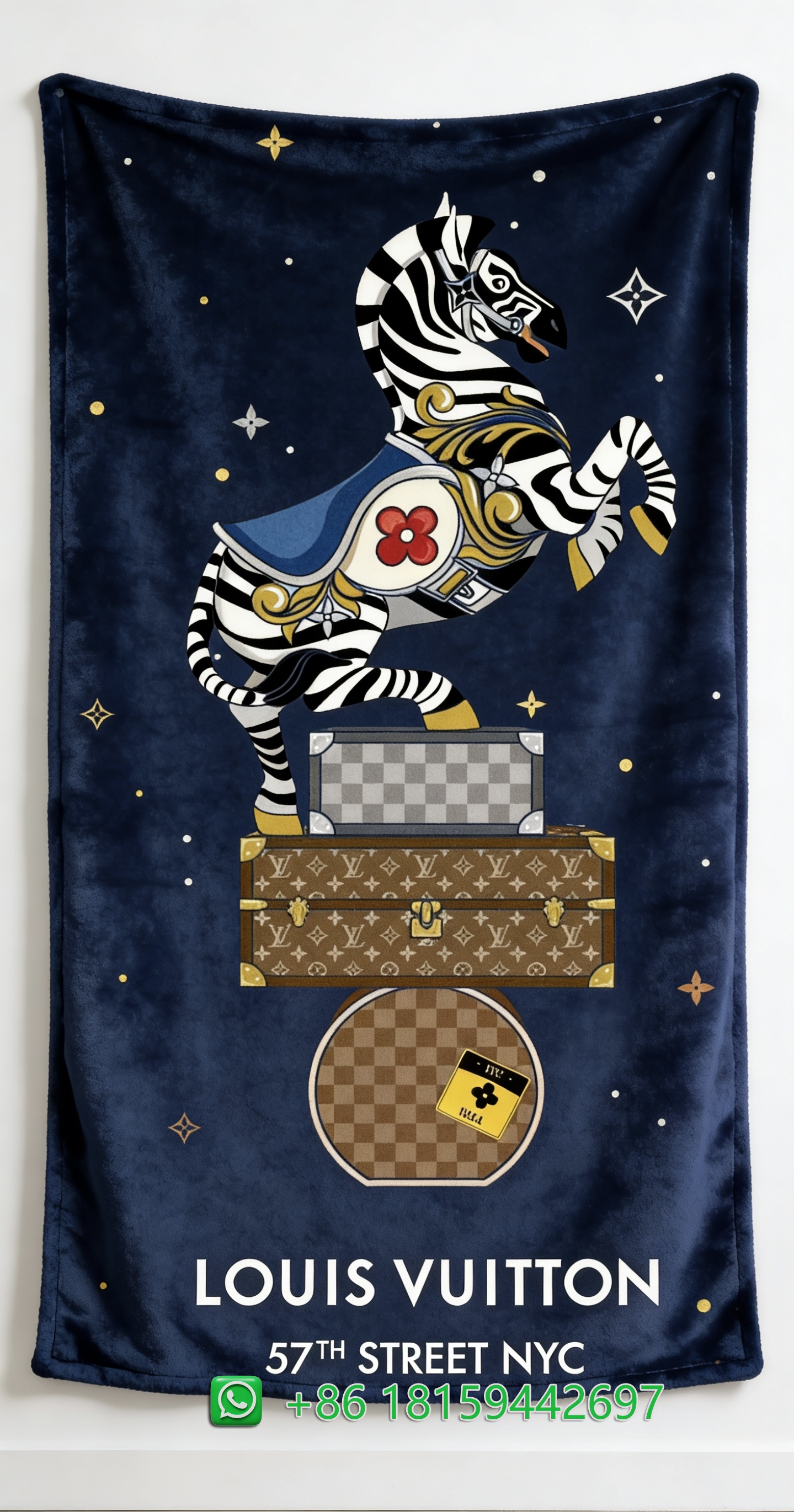 Louis Vuitton Throw Blankets